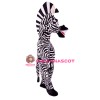 Friendly Lightweight Zebra Mascot Costume