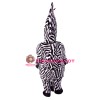 Friendly Lightweight Zebra Mascot Costume