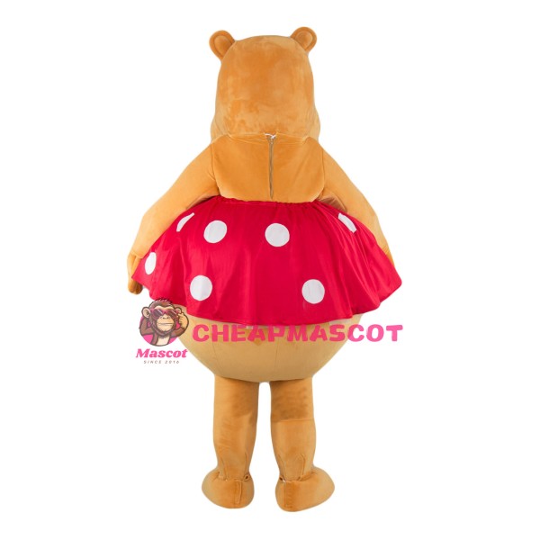 Super Beautiful Hippo Mascot Costume