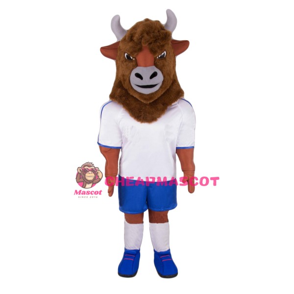Sport Bull Mascot Costume