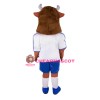 Sport Bull Mascot Costume