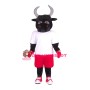 Sport Bull Boxer Mascot Costume