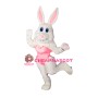 Dancing White Rabbit Mascot Costume