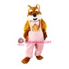 Brown & White Cat Mascot Costume
