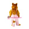 Brown & White Cat Mascot Costume