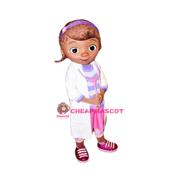 Doctor Girl Mascot Costume