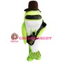 Green Fish Mascot Costume