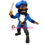 Blue Pirate Mascot Costume