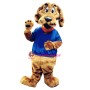 College Brown Dog Mascot Costume