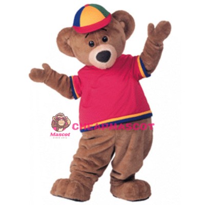 College Lightweight Bear Mascot Costume