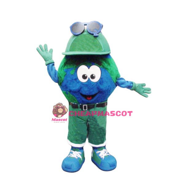 Happy Lightweight Earth Mascot Costume