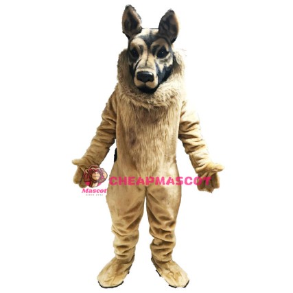 German Shepherd Dog Mascot Costume
