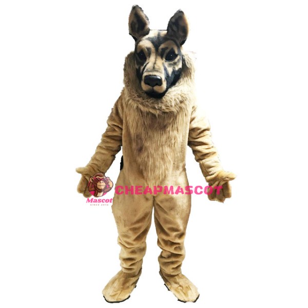 German Shepherd Dog Mascot Costume
