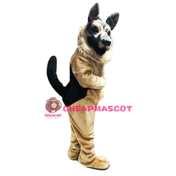 German Shepherd Dog Mascot Costume