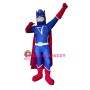 Blue Captain Mascot Costume