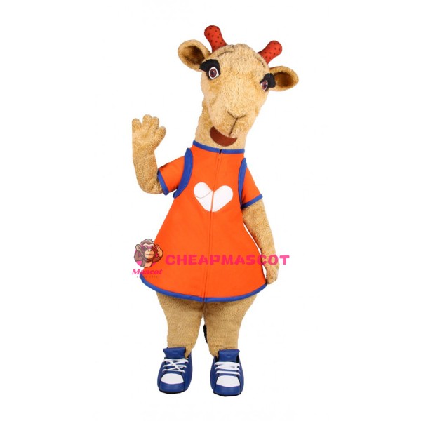 Super Cute Lightweight Giraffe Mascot Costume