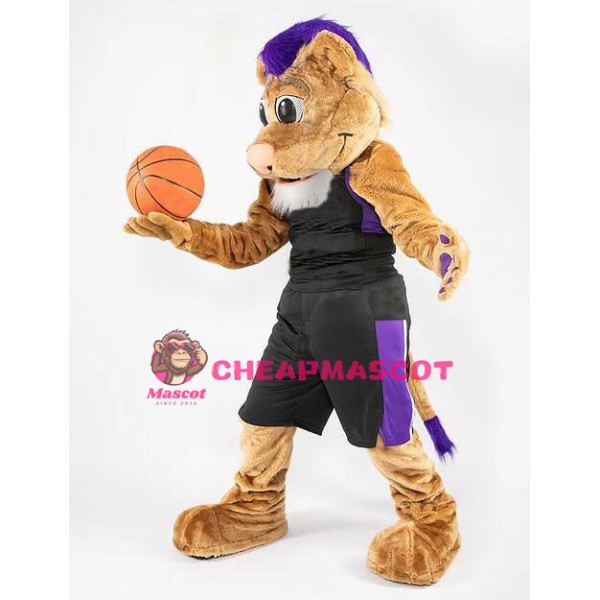 Basketball Lightweight Lion Mascot Costume