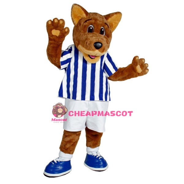 Lovely College Wolf Mascot Costume