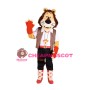 Cute College Lightweight Lion Mascot Costume