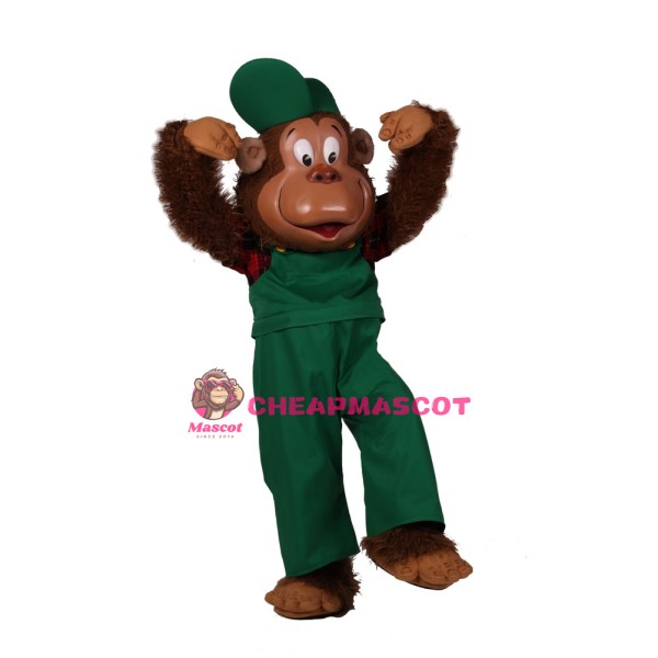 Super Cute Gorilla Mascot Costume
