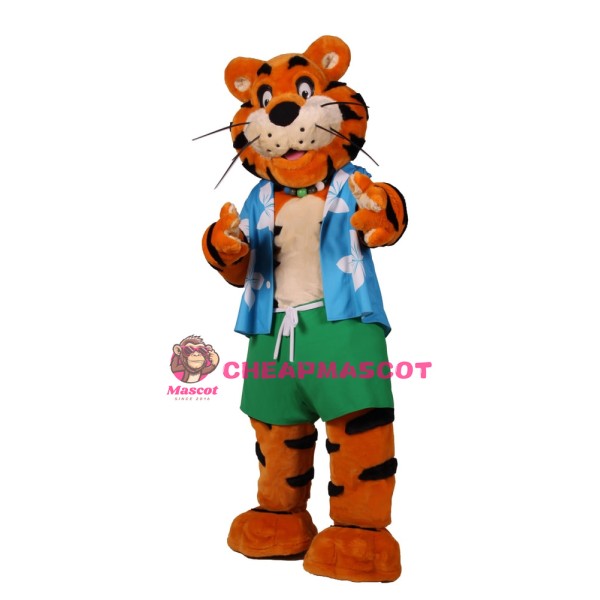 Sport Lightweight Tiger Mascot Costume