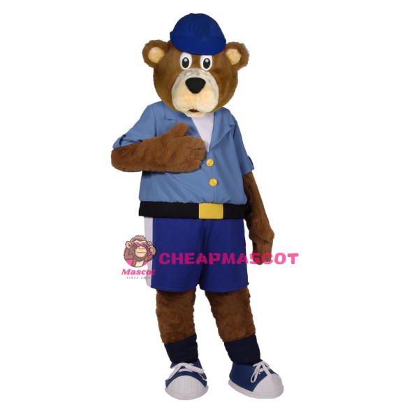 Sport Lightweight Bear Mascot Costume
