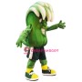Green Wave Mascot Costume