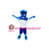 Sport Blue Wave Mascot Costume