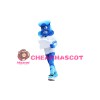 Sport Blue Wave Mascot Costume