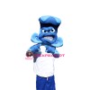 Sport Blue Wave Mascot Costume