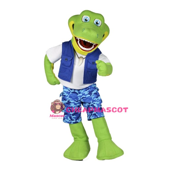Cool Lightweight Crocodile Mascot Costume