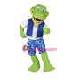 Cool Lightweight Crocodile Mascot Costume
