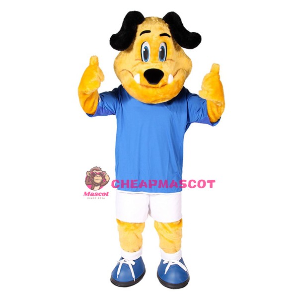 Sport Bulldog Mascot Costume