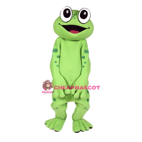 Happy Frog Mascot Costume