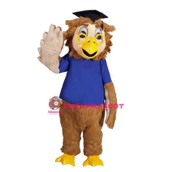 School Owl Mascot Costume