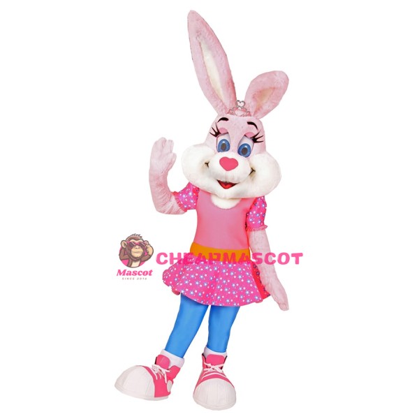 Pretty Rabbit Mascot Costume