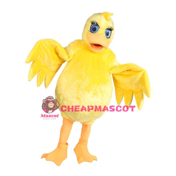 Lovely Lightweight Yellow Duck Mascot Costume