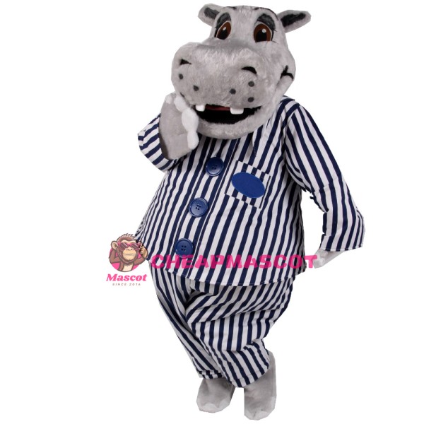 Lovely Lightweight Hippo Mascot Costume