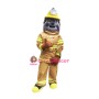 Fire Dept Bulldog Mascot Costume