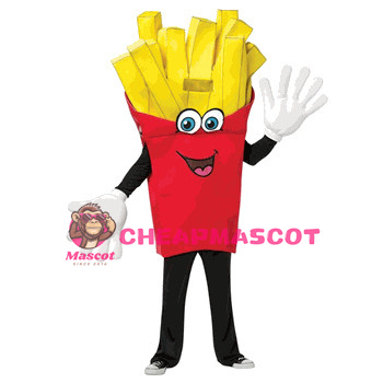 French Fries Mascot Costume