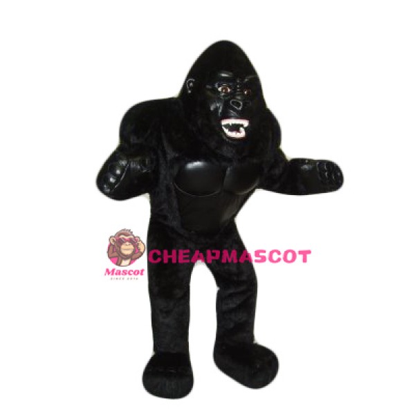 Black Gorilla Mascot Costume