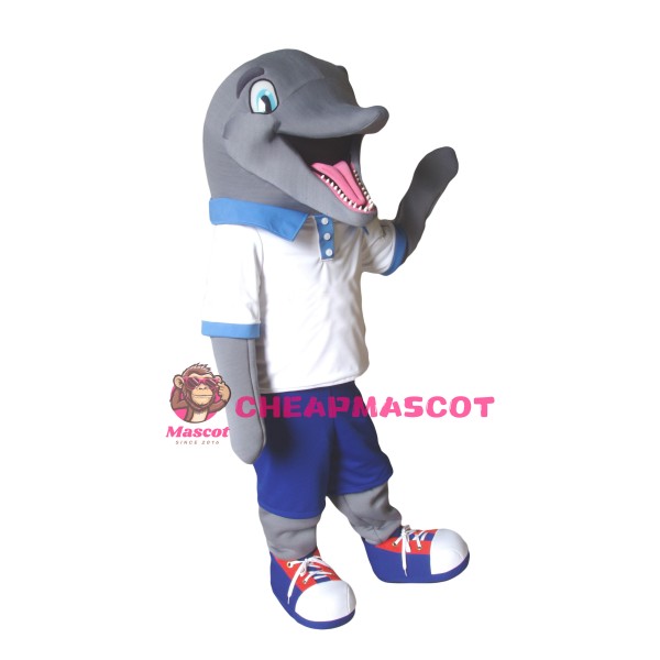 Sport Dolphin Mascot Costume