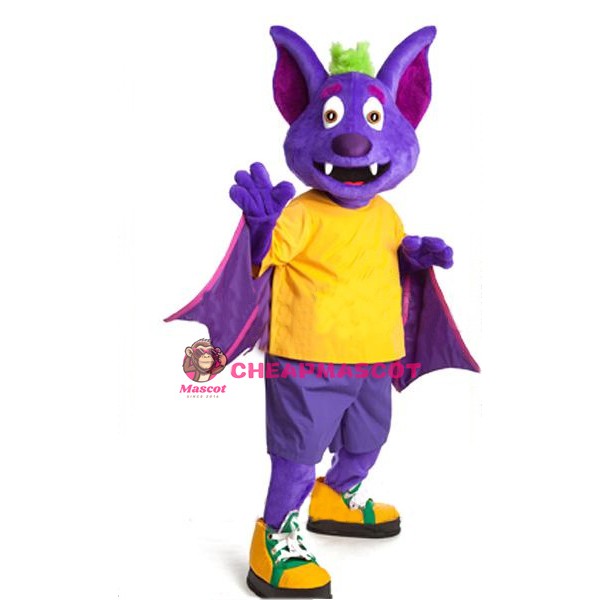 Happy Bat Mascot Costume