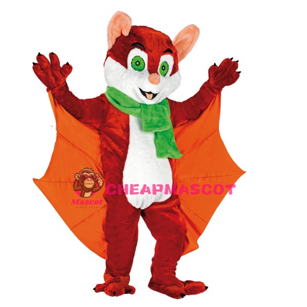 Happy Lightweight Bat Mascot Costume