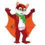 Happy Lightweight Bat Mascot Costume
