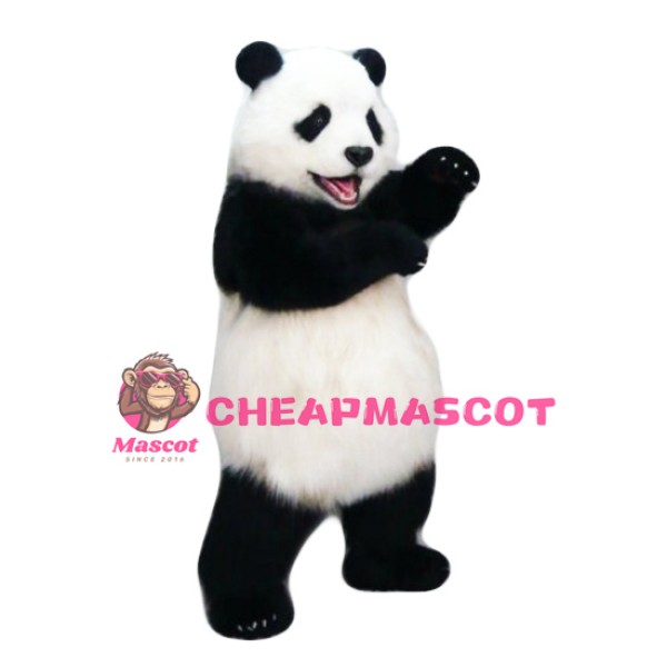 Realistic Panda Mascot Costume