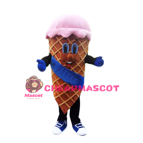Lightweight Ice Cream Mascot Costume
