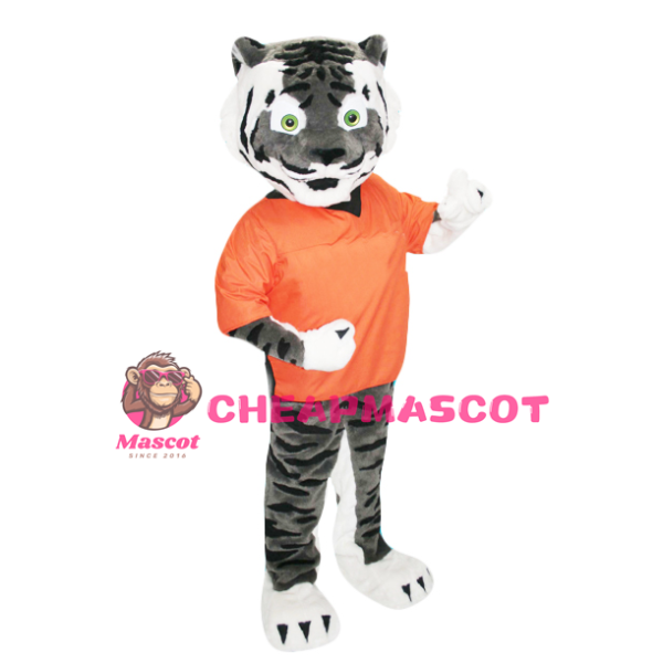 School Sport Tiger Mascot Costume