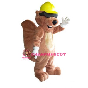 Cool Beaver Mascot Costume
