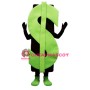 Big Green Dollar Mascot Costume